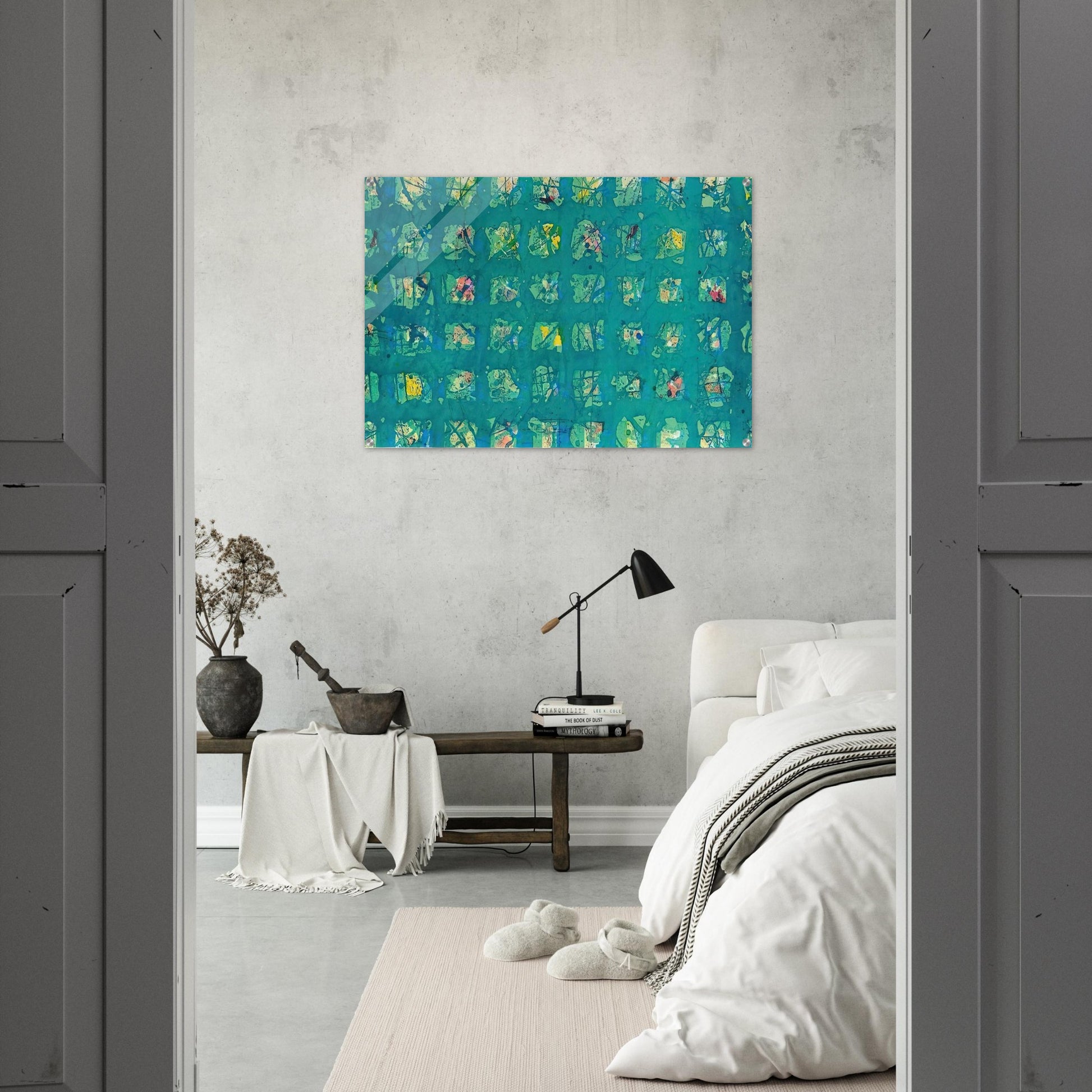 La Primavera Fredda  Cold Spring  - Sam Francis Acrylic Print - 70x100 cm / 28x40″ inches