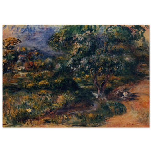 The Beal - Pierre-Auguste Renoir Brushed Aluminum Print - 70x100 cm / 28x40 inches | Pierre-Auguste Renoir Aluminum Print | Pierre-Auguste Renoir Prints
