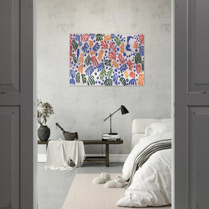 LA PERRUCHE ET LA SIRENE 1952 - Henri Matisse Brushed Aluminum Print - 70x100 cm / 28x40 inches | Henri Matisse Aluminum Print | Henri Matisse Prints