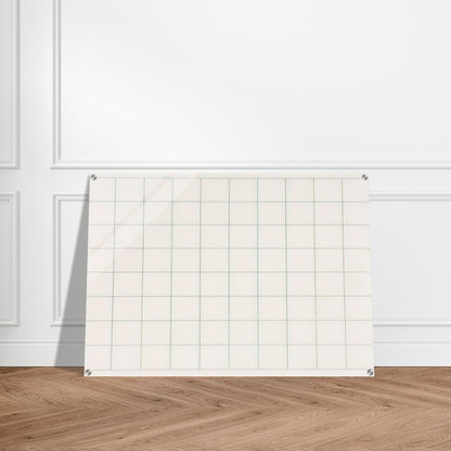 On a clear day, #1 - Agnes Martin Acrylic Print - 70x100 cm / 28x40″ inches