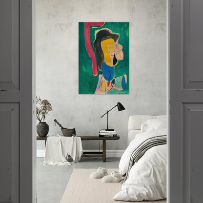 The Mannequin - Hans Hofmann Brushed Aluminum Print - 70x100 cm / 28x40 inches | Hans Hofmann Aluminum Print | Hans Hofmann Prints