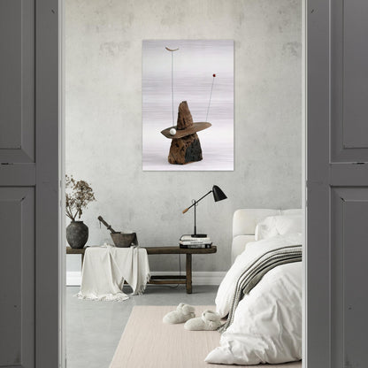 GIBRALTAR 1936 - Alexander Calder Brushed Aluminum Print - 70x100 cm / 28x40 inches | Alexander Calder Aluminum Print | Alexander Calder Prints