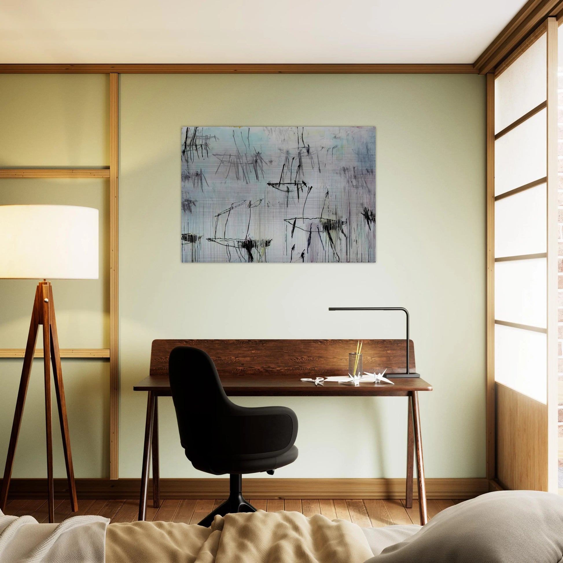 Lepanto, Part V - Cy Twombly Brushed Aluminum Print - 70x100 cm / 28x40 inches | Cy Twombly Aluminum Print | Cy Twombly Prints