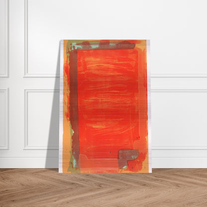 Untitled III - 1974 - John Hoyland Brushed Aluminum Print - 70x100 cm / 28x40 inches | John Hoyland Aluminum Print | John Hoyland Prints
