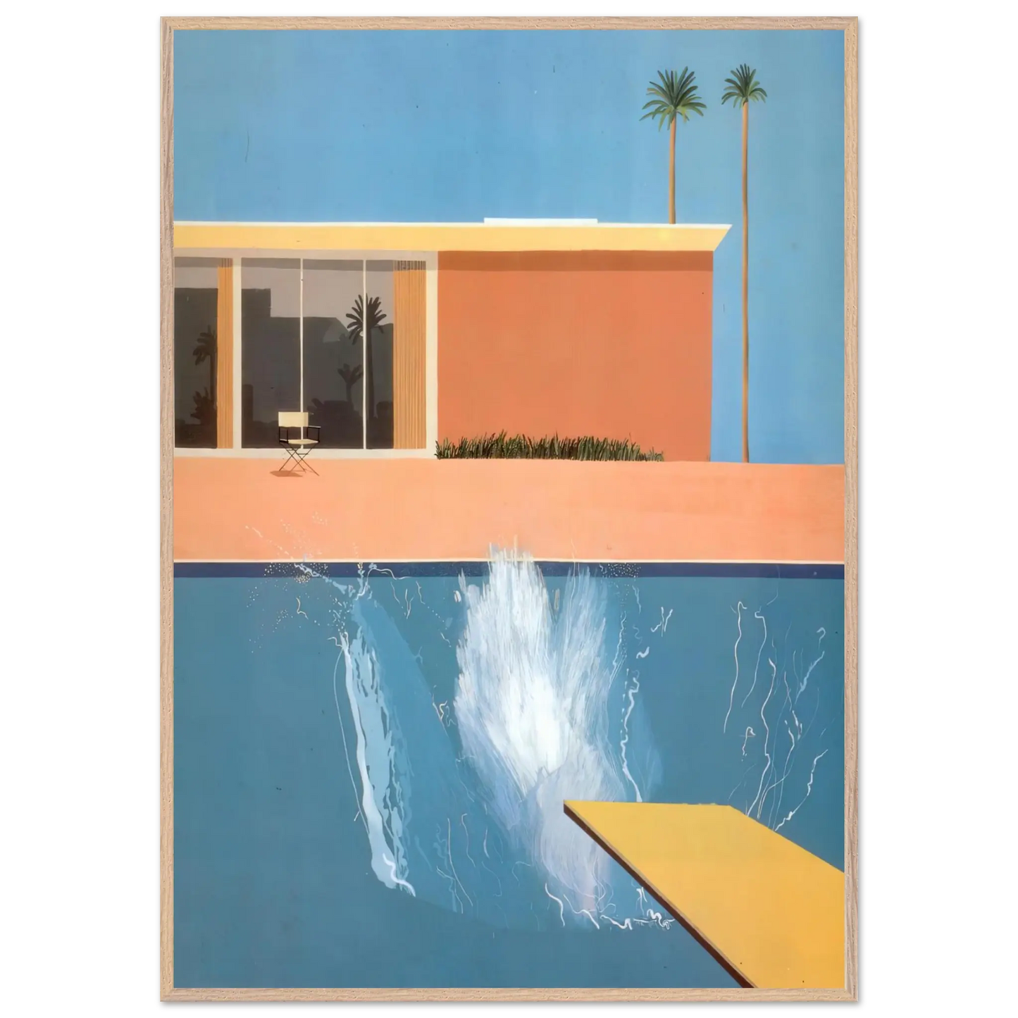 David Hockney - David Hockney Wall art - A2 (42 x 59.4  cm) - Fine Art Poster - -