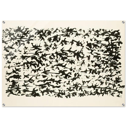 UNTITLED 7 - Henri Michaux Acrylic Print - 70x100 cm / 28x40″ inches