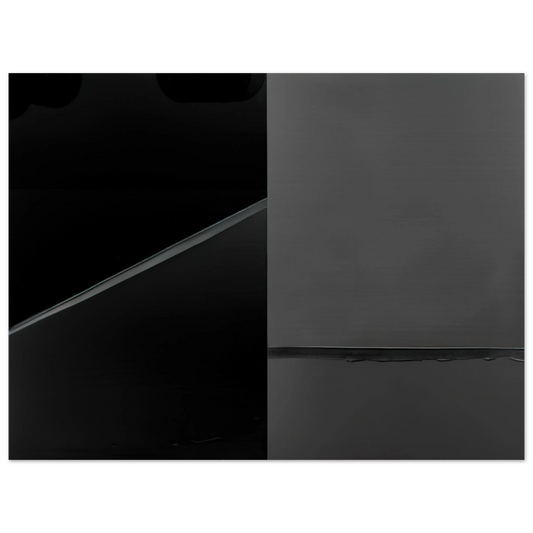 Pierre Soulages - Peinture 222 x 314 cm, 24 fÃƒÂ©vrier 2008 - 2008  75x100 cm / 30x40inches Fine Art Poster