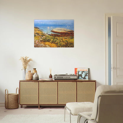 Early morning calm - Childe Hassam Brushed Aluminum Print - 70x100 cm / 28x40 inches | Childe Hassam Aluminum Print | Childe Hassam Prints