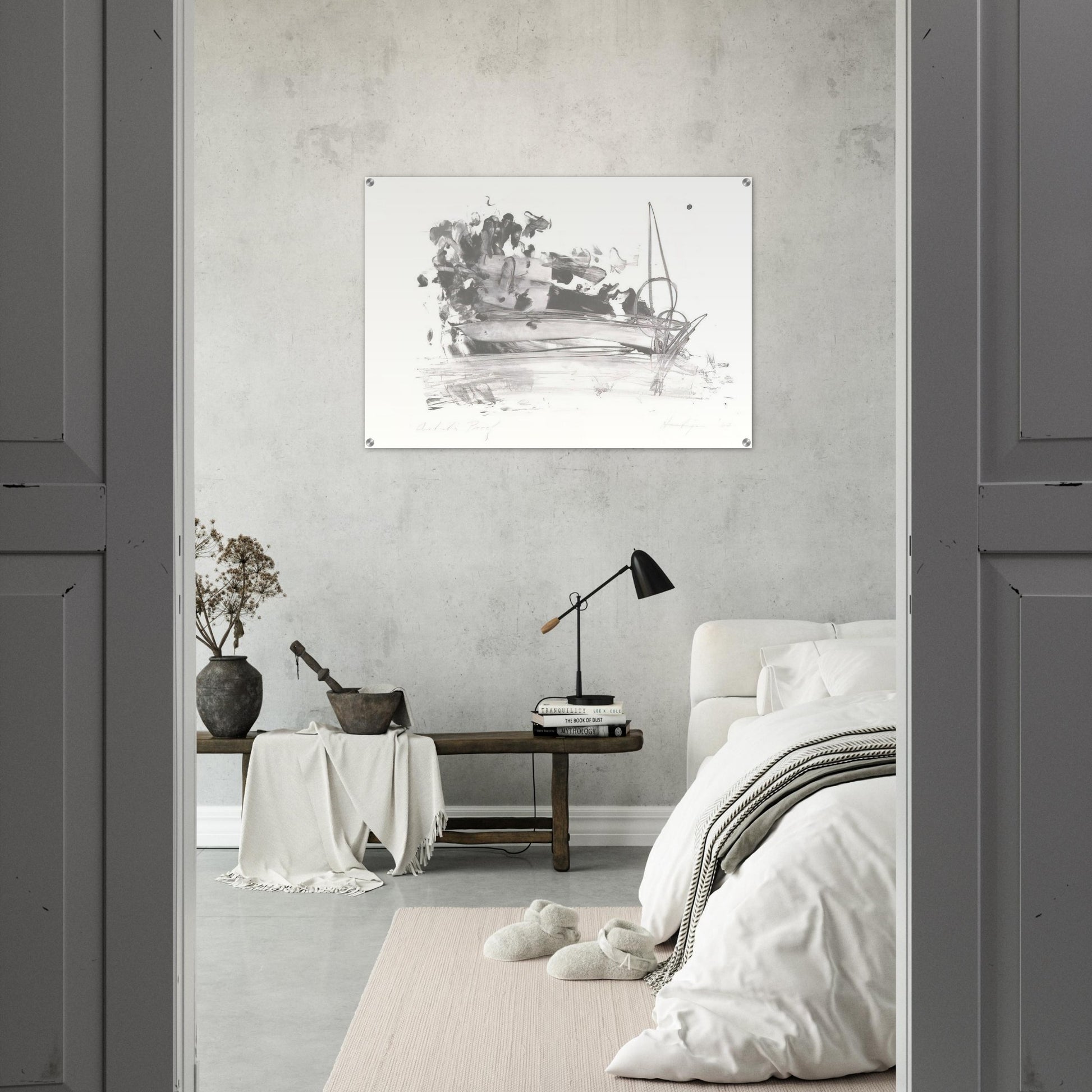 The Hero Leaves His Ship - Grace Hartigan Acrylic Print - 70x100 cm / 28x40″ inches | Grace Hartigan Wall Art | Grace Hartigan Prints