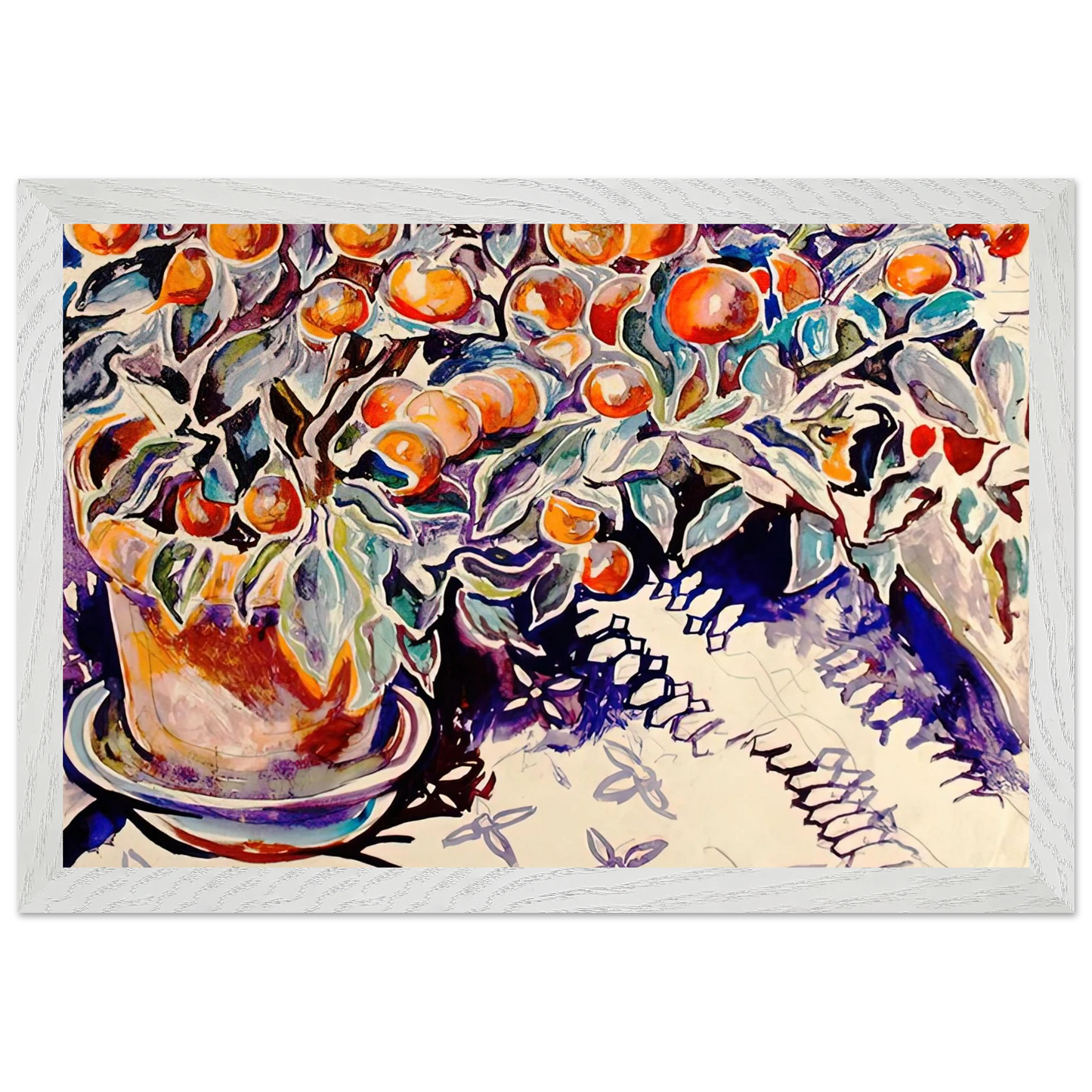 Walter Inglis Anderson - Walter Anderson Wall art - A3 (29.7 x 42  cm) - Premium Wooden Framed Poster With Fine Art Paper-canvas - Black frame