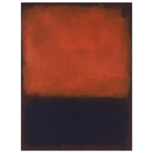 Mark Rothko - No. 14 - 1960 Wall Art - 21x29.7 cm / 8x12" - Fine Art Poster-canvas - -