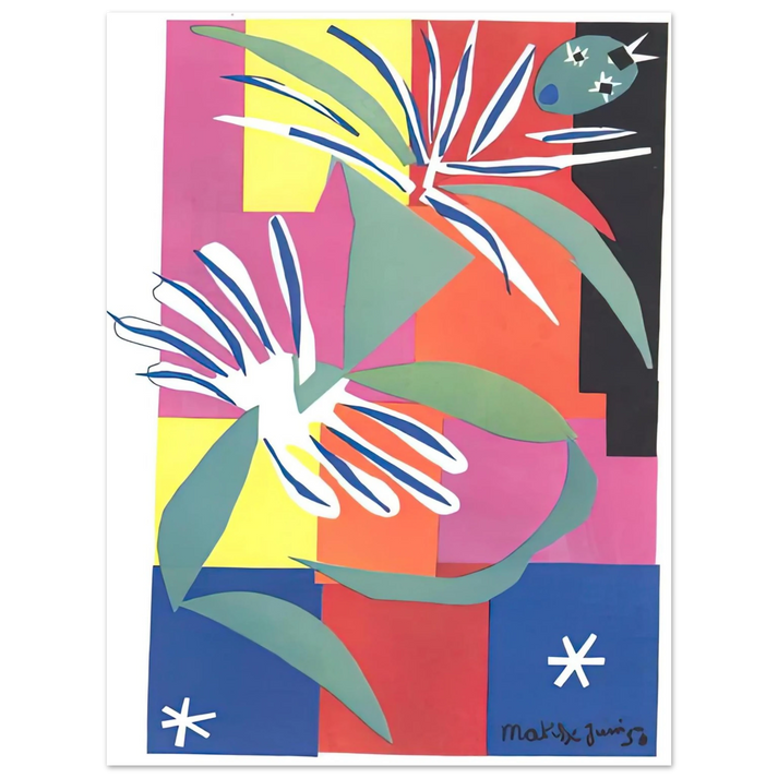 Henri Matisse - CREOLE DANCER  75x100 cm / 30x40inches Fine Art Poster