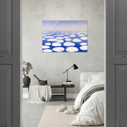 Above the Clouds I - Georgia O'Keeffe Acrylic Print - 70x100 cm / 28x40″ inches