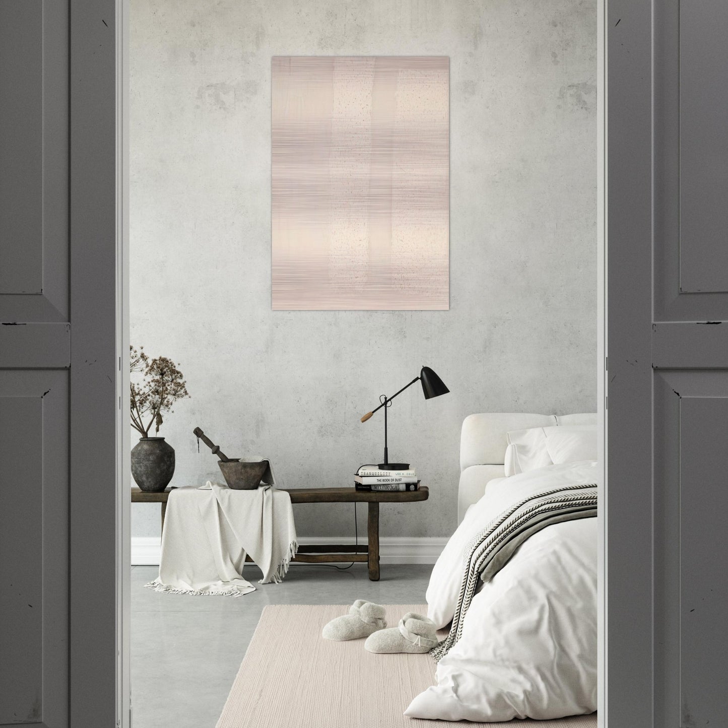 Manual - Robert Ryman Brushed Aluminum Print - 70x100 cm / 28x40 inches | Robert Ryman Aluminum Print | Robert Ryman Prints