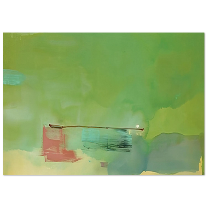Helen Frankenthaler - Springscape - 1975 Wall art - 70x100 cm / 28x40 inches - Fine Art Poster - -