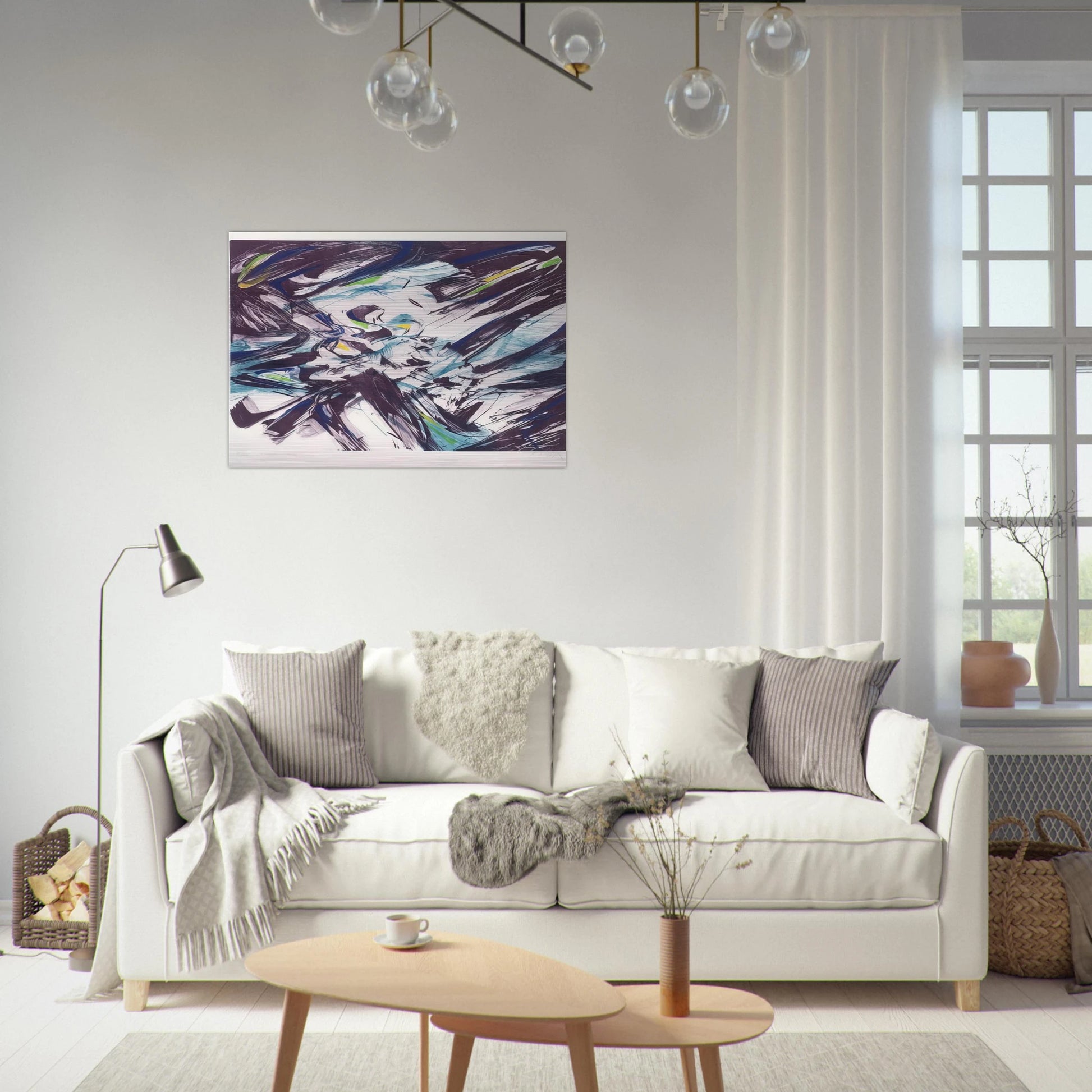 Entym - Karl Otto Gotz Brushed Aluminum Print - 70x100 cm / 28x40 inches | Karl Otto Gotz Aluminum Print | Karl Otto Gotz Prints