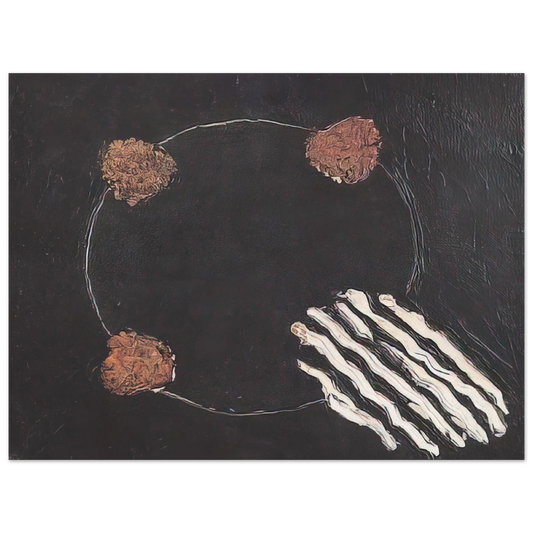 Forrest Bess - Untitled, No. 14 - 1952  75x100 cm / 30x40inches Fine Art Poster