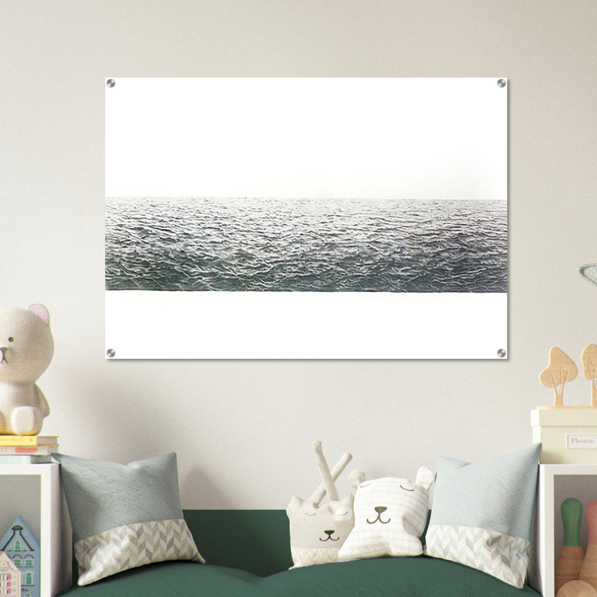 UNTITLED OCEAN 1972 - Vija Celmins Acrylic Print - 70x100 cm / 28x40″ inches
