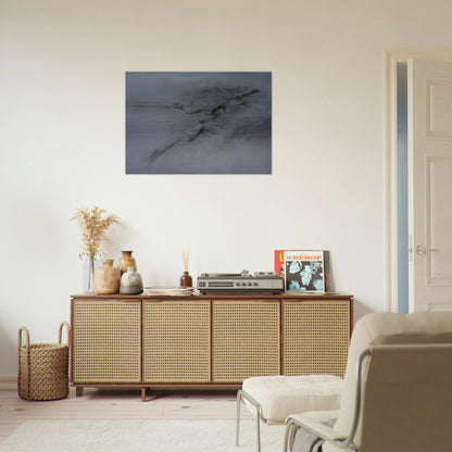 28 10 2001 2001 - Zao Wou-Ki Brushed Aluminum Print - 70x100 cm / 28x40 inches | Zao Wou-Ki Aluminum Print | Zao Wou-Ki Prints