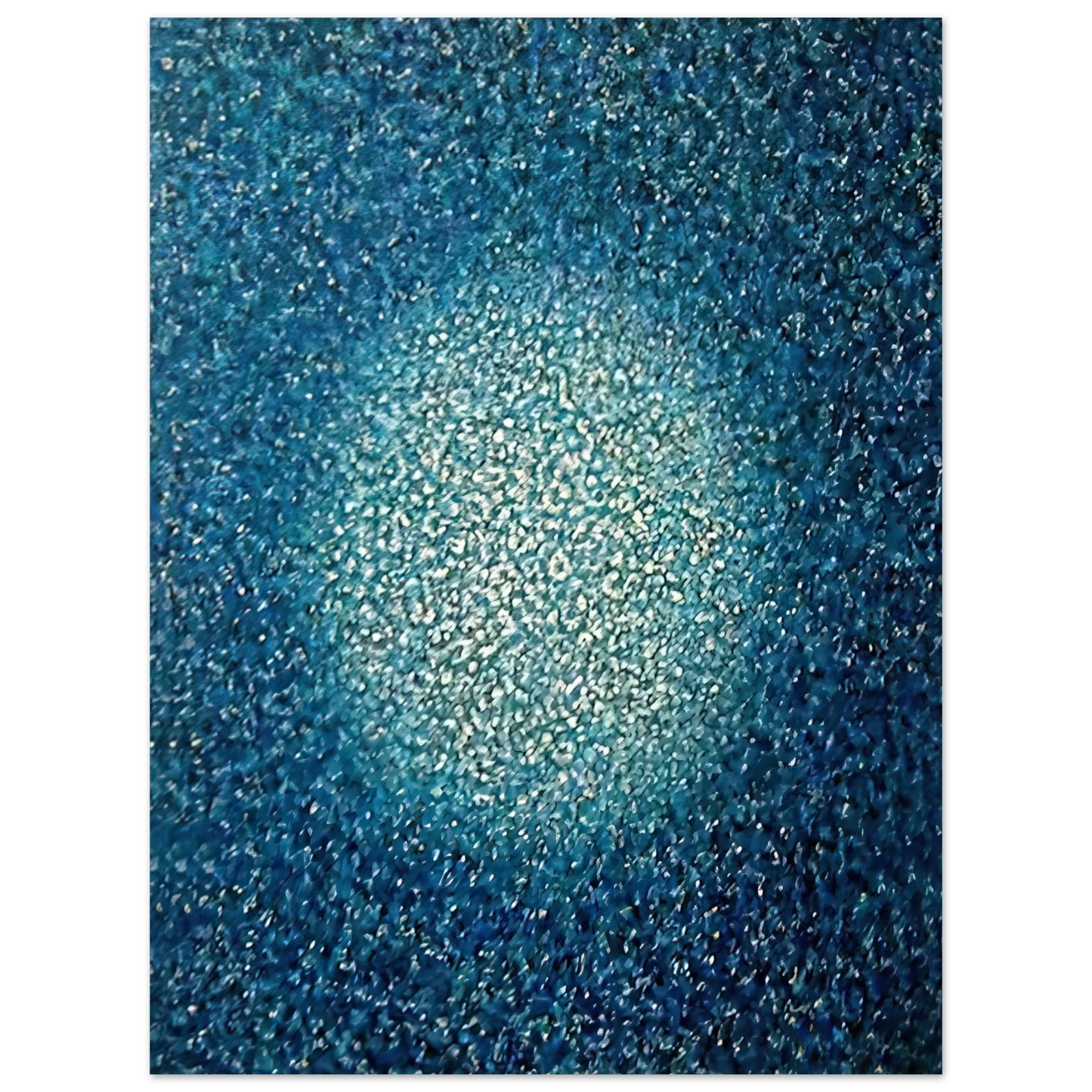 Richard Pousette-Dart - Blue Prescence - 1970  75x100 cm / 30x40inches Fine Art Poster