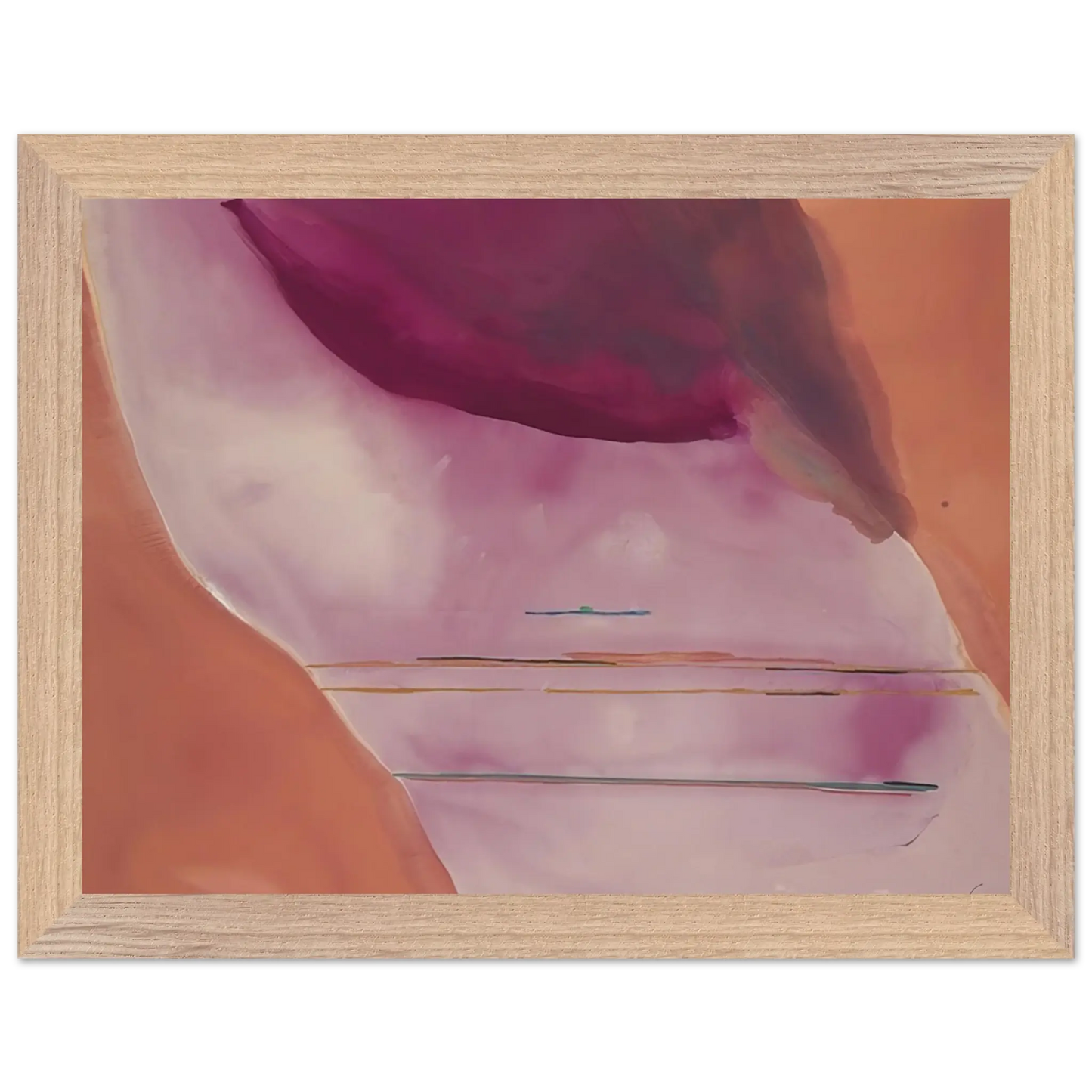Helen Frankenthaler - Pendulum - 1972 Wall art - A2 (42 x 59.4  cm) - Fine Art Poster - -