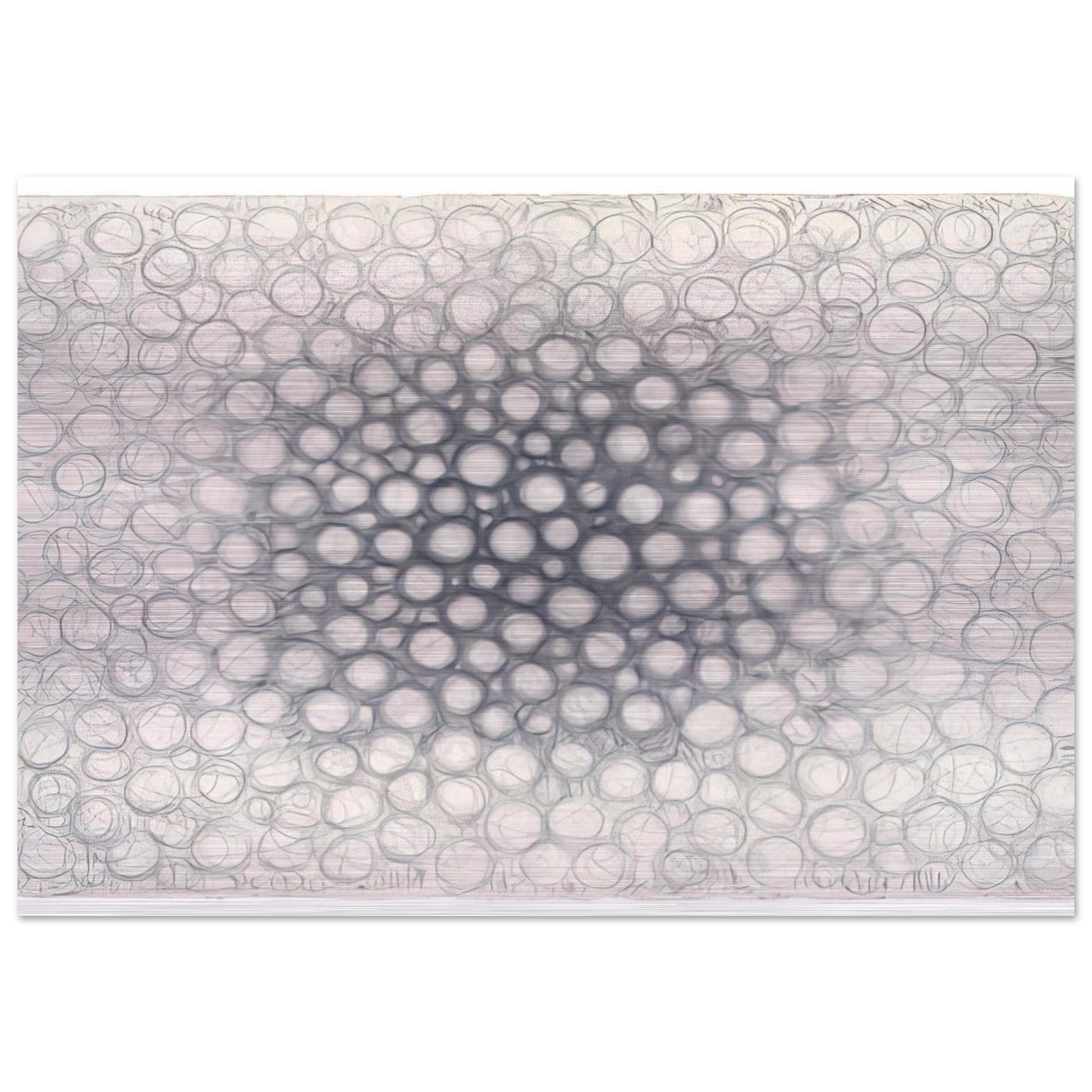 Light Gathers to the Question of No - Richard Pousette-Dart Brushed Aluminum Print - 70x100 cm / 28x40 inches | Richard Pousette-Dart Aluminum Print | Richard Pousette-Dart Prints