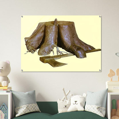THE LABOURS OF ALEXANDER 1967 - Rene Magritte Acrylic Print - 70x100 cm / 28x40″ inches