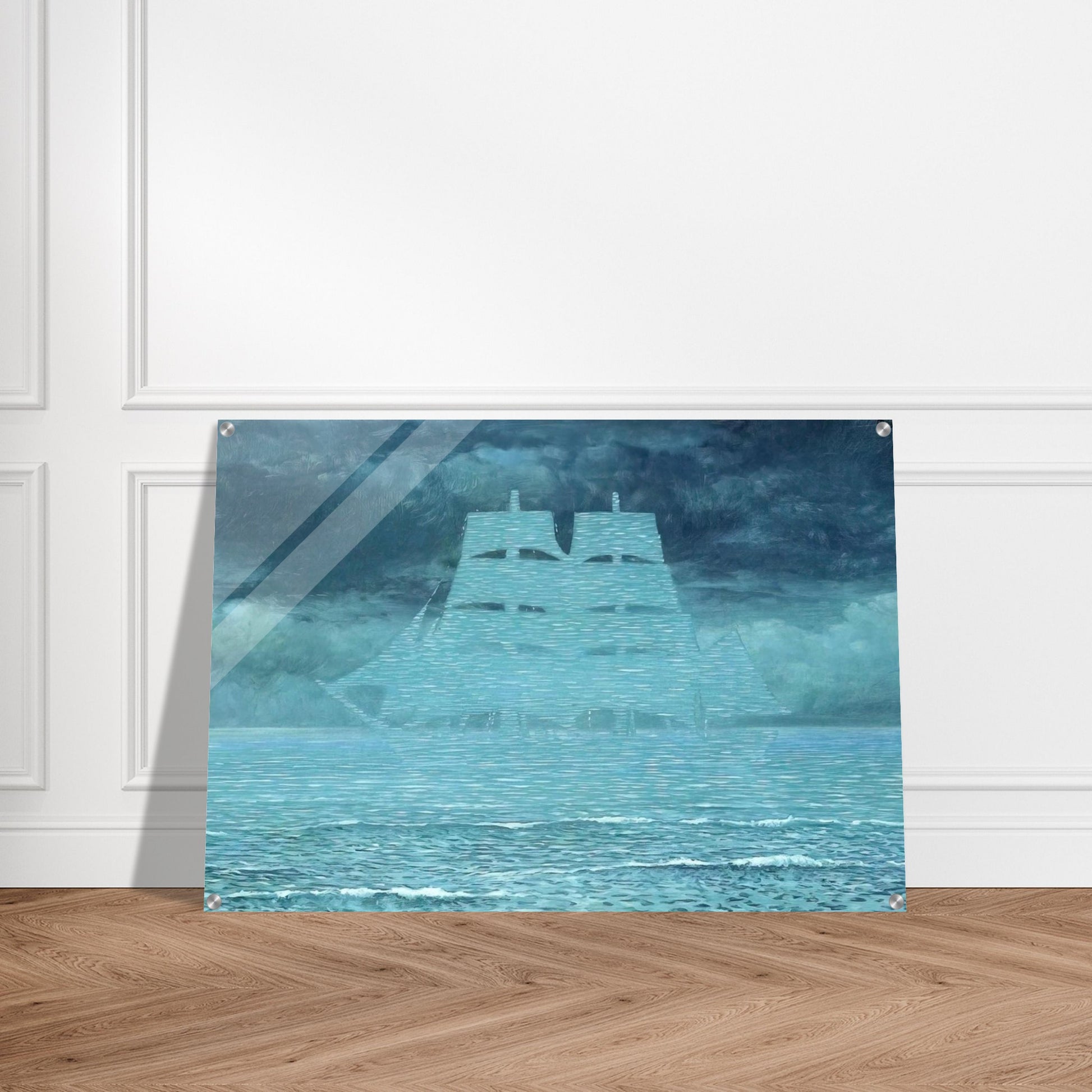 THE SEDUCER 1953 1 - Rene Magritte Acrylic Print - 70x100 cm / 28x40″ inches