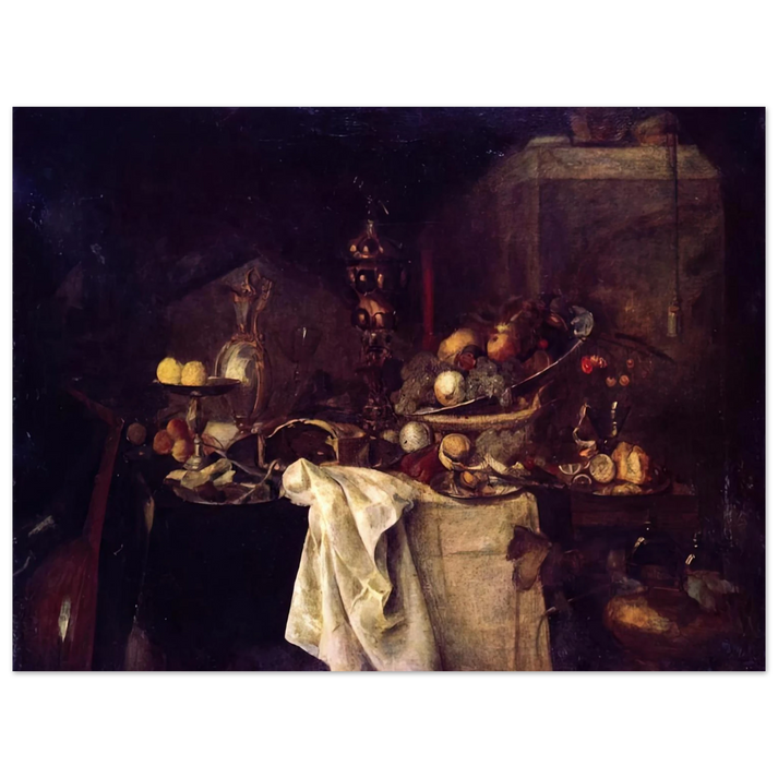 Henri Matisse - LA DESERTE AFTER JAN DAVIDSZ DE HEEM 1893  75x100 cm / 30x40inches Fine Art Poster