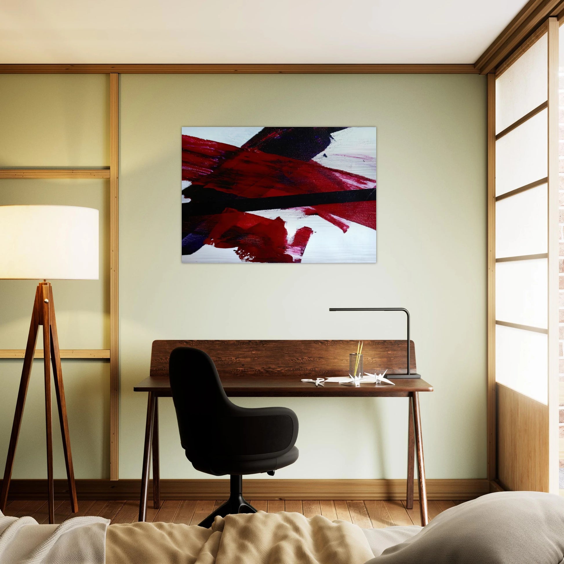 UNTITLED NR 2316 2006 - Luis Feito Brushed Aluminum Print - 70x100 cm / 28x40 inches | Luis Feito Aluminum Print | Luis Feito Prints