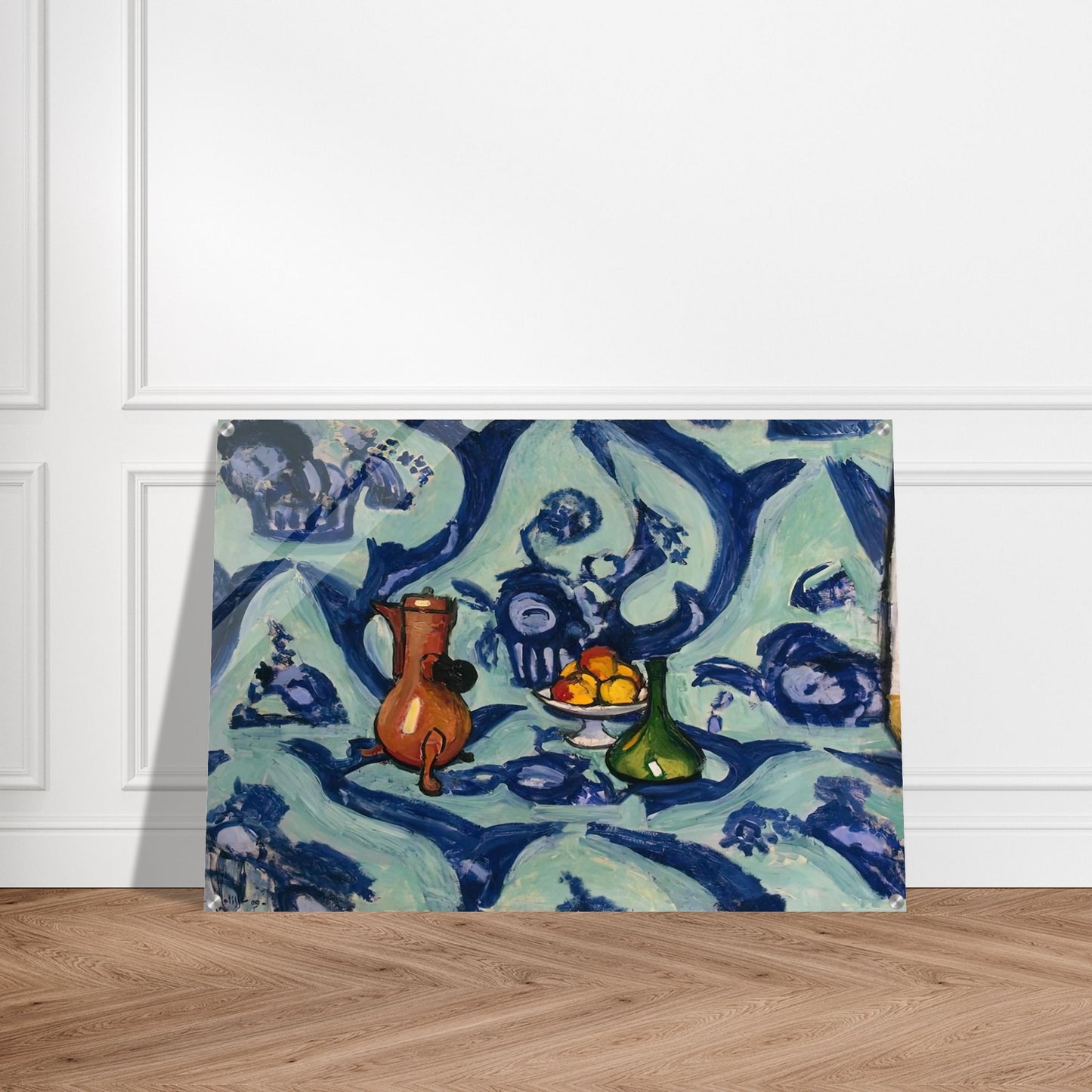 STILL LIFE WITH BLUE TABLECLOTH 1906 - Henri Matisse Acrylic Print - 70x100 cm / 28x40″ inches