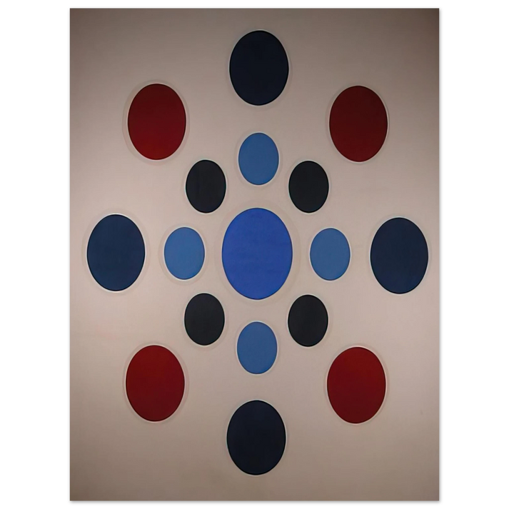 Thomas Downing - Red Plum - 1961  75x100 cm / 30x40inches Fine Art Poster