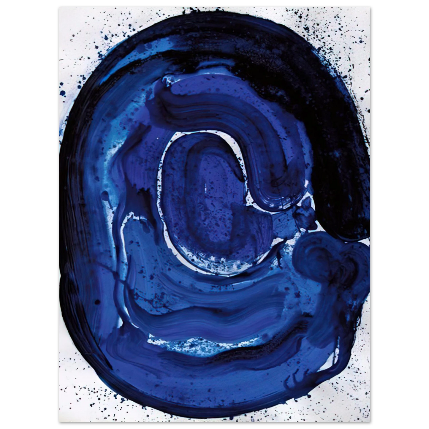 Sam Francis - Untitled  SF 84-045   75x100 cm / 30x40inches Fine Art Poster