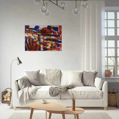 Untitled From The Brushwork Series - 1999 - Patrick Heron Brushed Aluminum Print - 70x100 cm / 28x40 inches | Patrick Heron Aluminum Print | Patrick Heron Prints