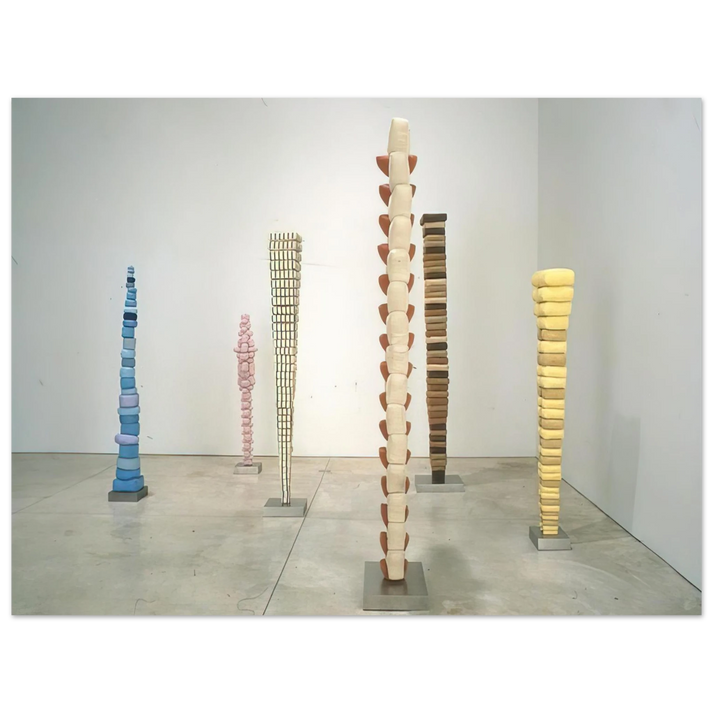 Louise Bourgeois - CHARACTERS 1965  75x100 cm / 30x40inches Fine Art Poster