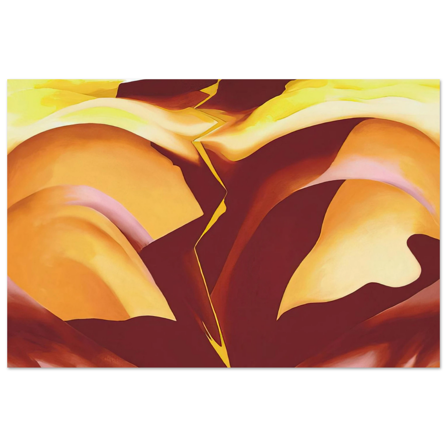 Georgia O'Keeffe - Black Place IV Fine Art Poster
