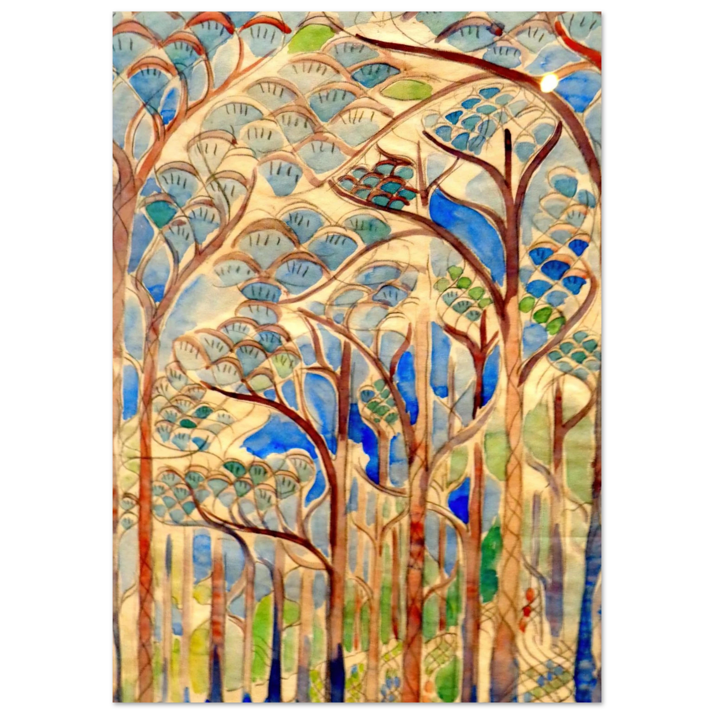 Walter Inglis Anderson - Walter Anderson Wall art - 13x18 cm / 5x7 inches - Fine Art Poster-canvas - -