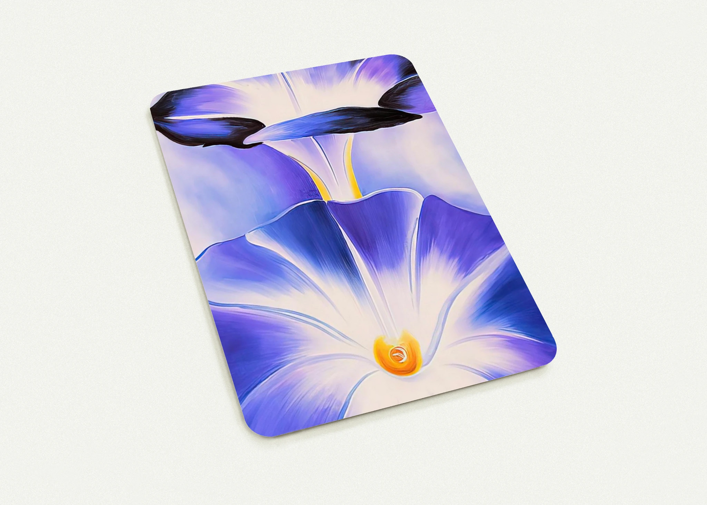 Blue Morning Glories By Georgia O'Keeffe Pack of 10 Post Cards | Georgia O'Keeffe Post Cards | A6 (10.5 x 14.8 cm) - 4.1 x 5.8 inches
