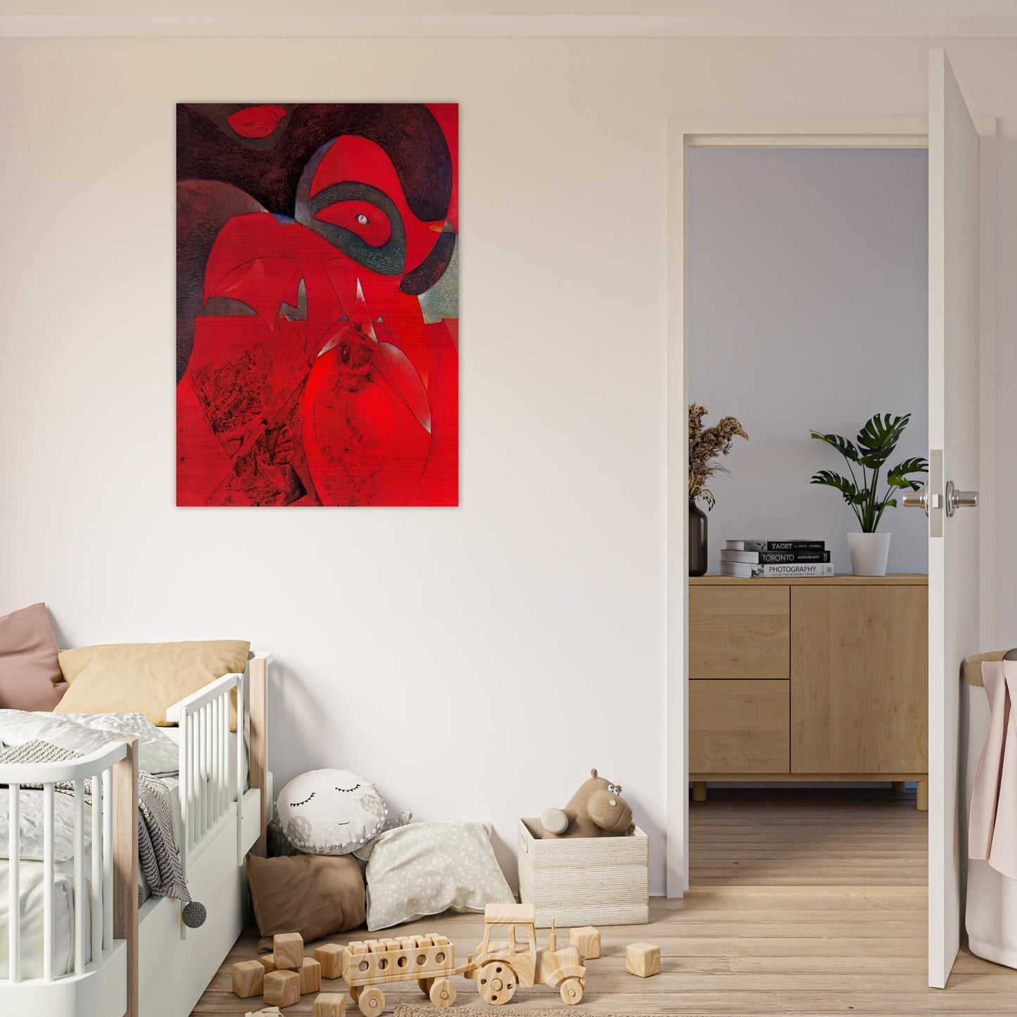 Compendium of the History of the Universe - Max Ernst Brushed Aluminum Print - 70x100 cm / 28x40 inches | Max Ernst Aluminum Print | Max Ernst Prints