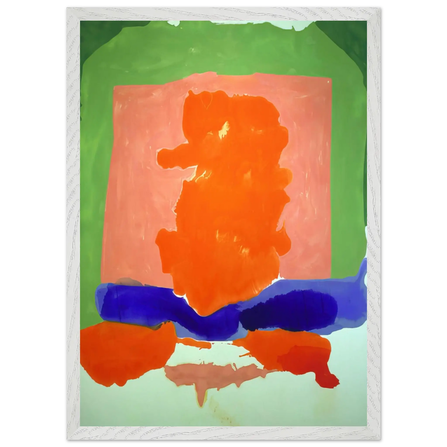 Helen Frankenthaler - Small s Paradise - 1964 Wall art - 28x43  cm / XL (11x17 Inches) - Fine Art Poster - -
