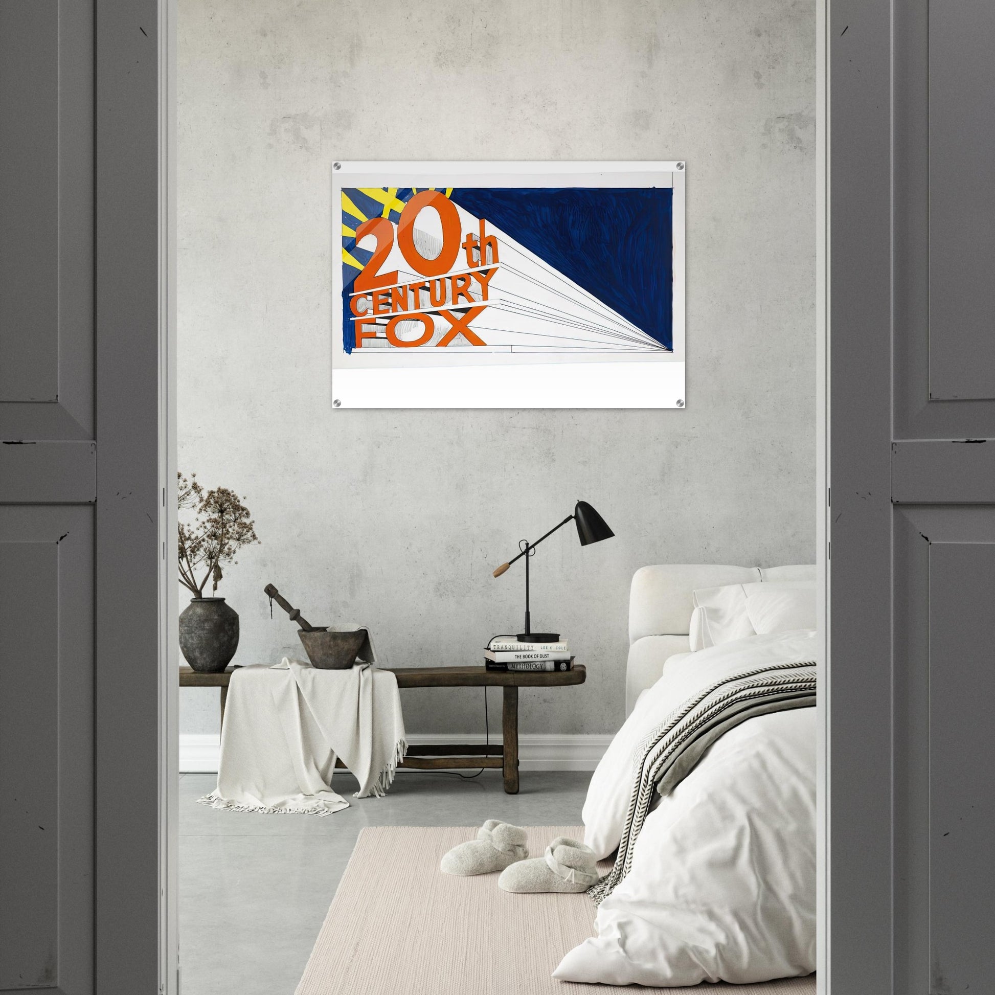 TRADEMARCK 2 1962 - Edward Ruscha Acrylic Print - 70x100 cm / 28x40″ inches