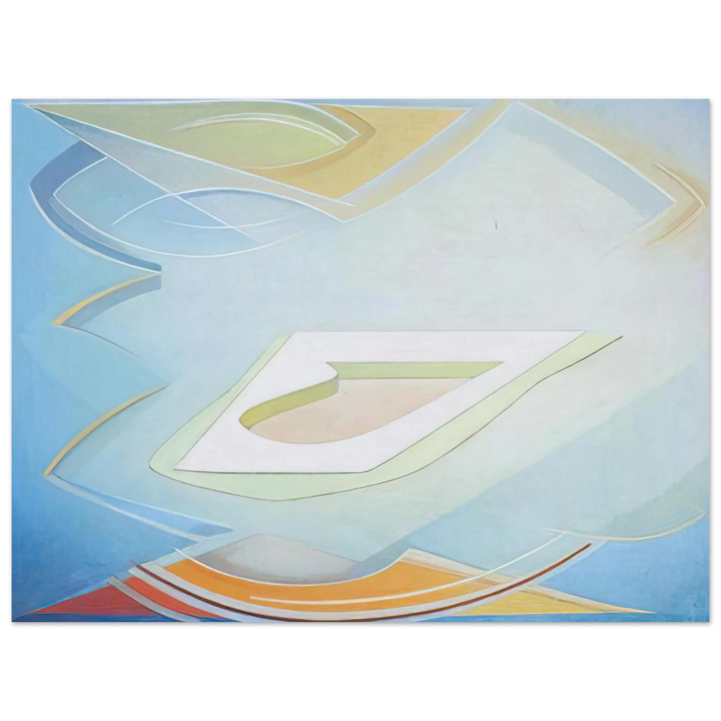 Lawren Harris - Intimations - 1943  75x100 cm / 30x40inches Fine Art Poster