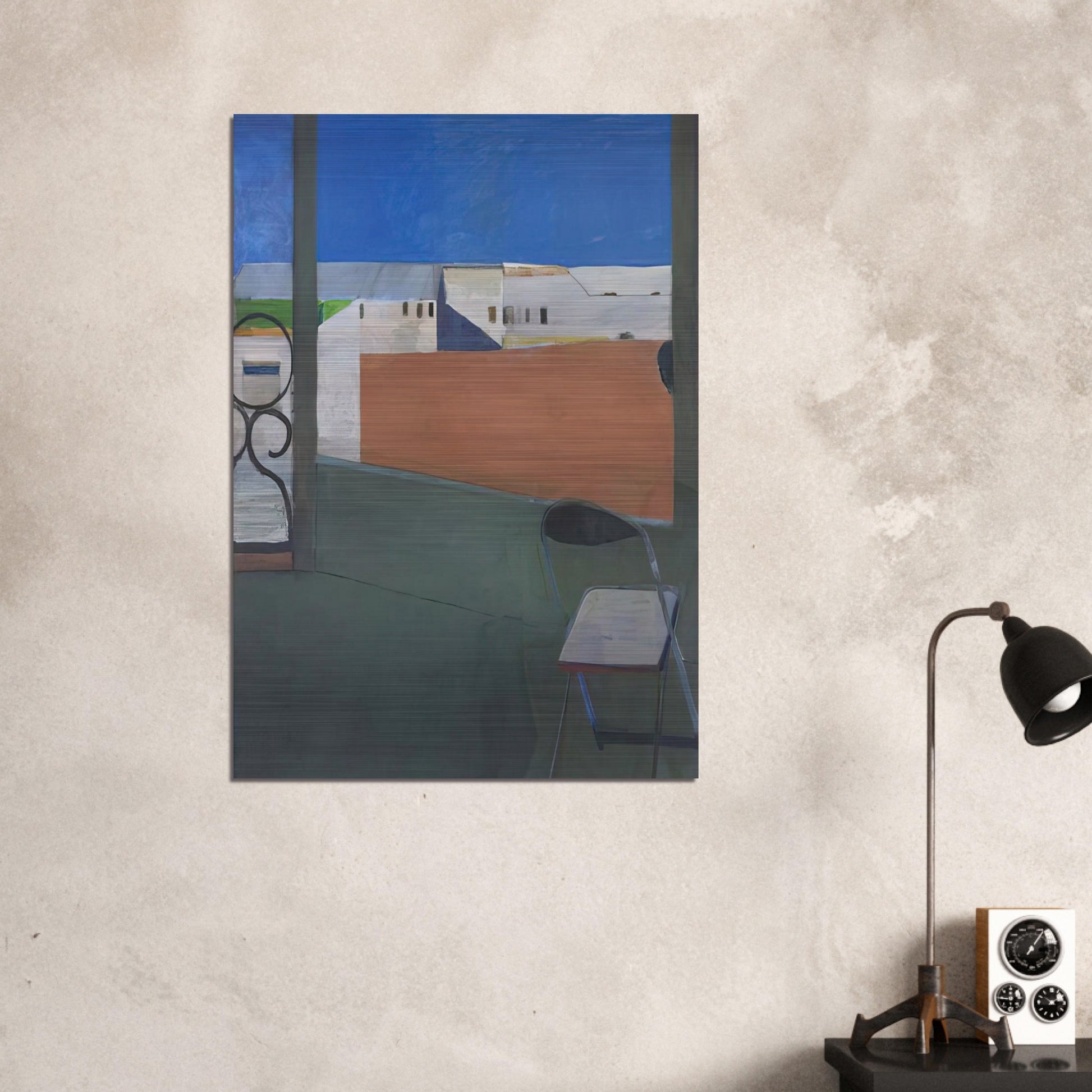 Window - Richard Diebenkorn Brushed Aluminum Print - 70x100 cm / 28x40 inches | Richard Diebenkorn Aluminum Print | Richard Diebenkorn Prints