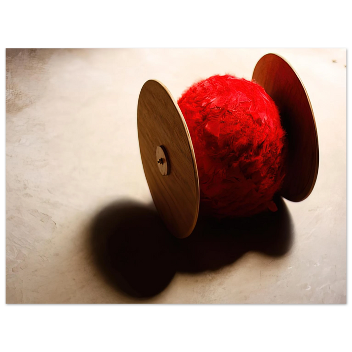 Lygia Pape - Wheels with ball - 2001  75x100 cm / 30x40inches Fine Art Poster