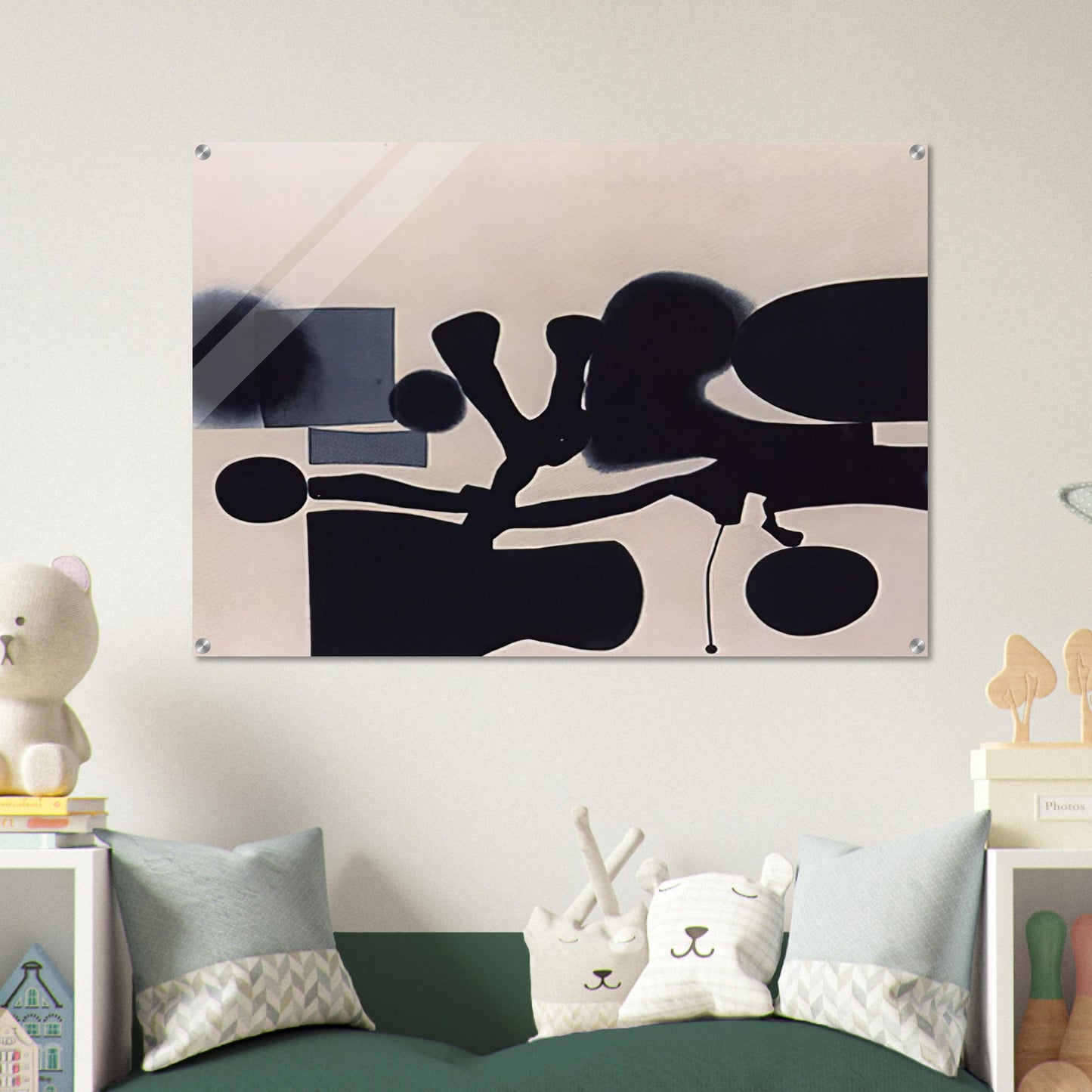 Harmony of Opposites - 1986 - Victor Pasmore Acrylic Print - 70x100 cm / 28x40″ inches