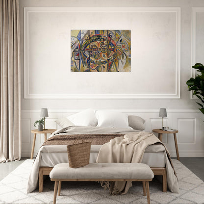 Desert - Richard Pousette-Dart Acrylic Print - 70x100 cm / 28x40″ inches | Richard Pousette-Dart Wall Art | Richard Pousette-Dart Prints