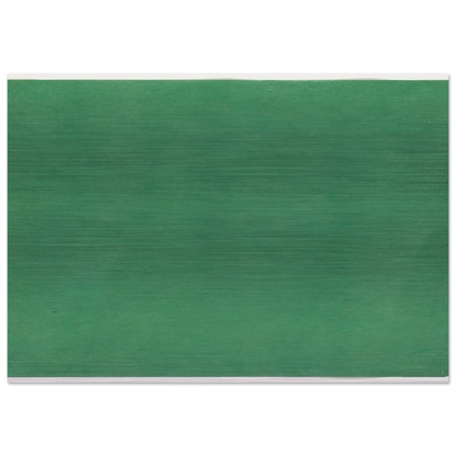 Green - Ellsworth Kelly Brushed Aluminum Print - 70x100 cm / 28x40 inches | Ellsworth Kelly Aluminum Print | Ellsworth Kelly Prints