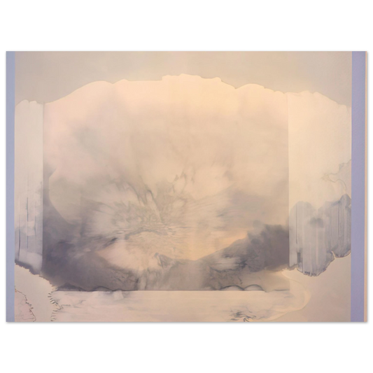 Ronnie Landfield - In The Divine - 1986  75x100 cm / 30x40inches Fine Art Poster