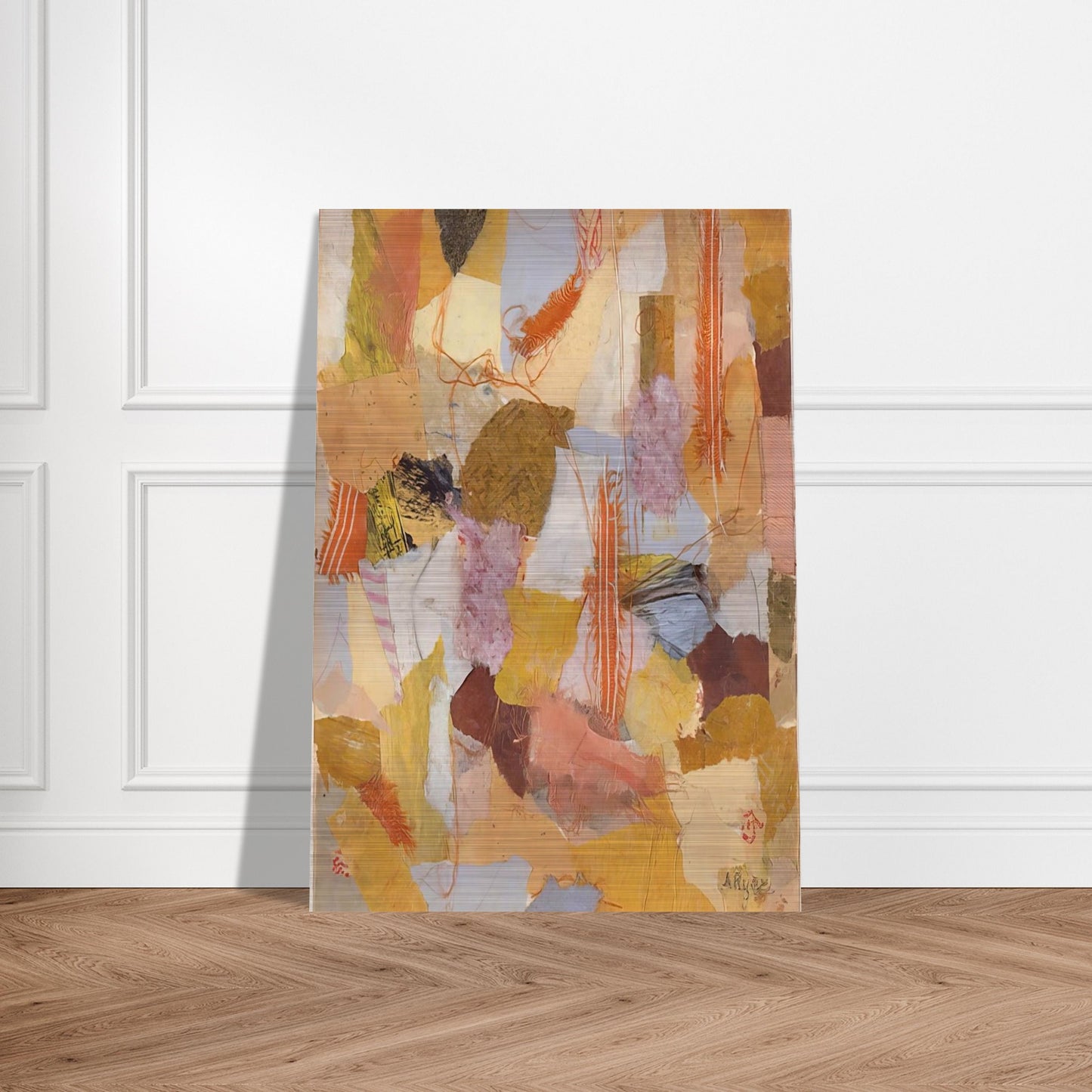 Number 650 - 1953 - Anne Ryan Brushed Aluminum Print - 70x100 cm / 28x40 inches | Anne Ryan Aluminum Print | Anne Ryan Prints