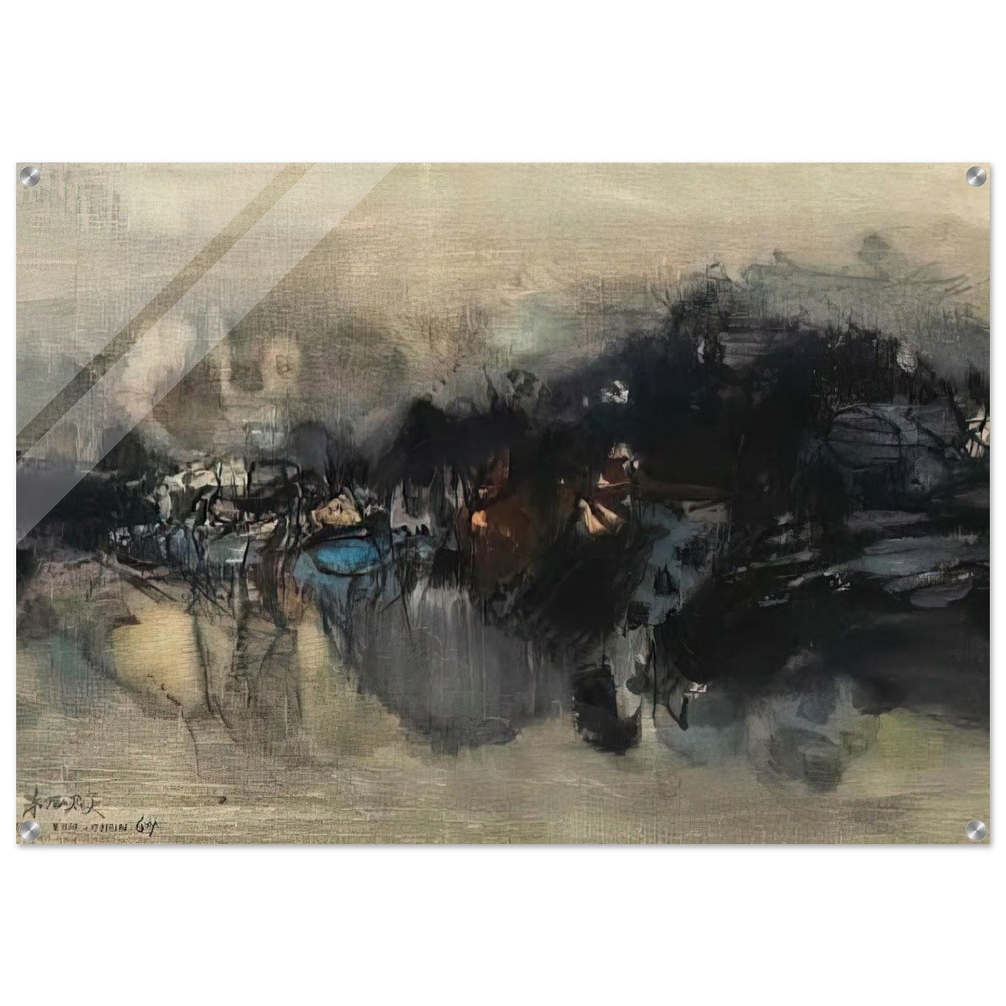 UNTITLED 1964 - Chu teh Chun Acrylic Print - 70x100 cm / 28x40″ inches
